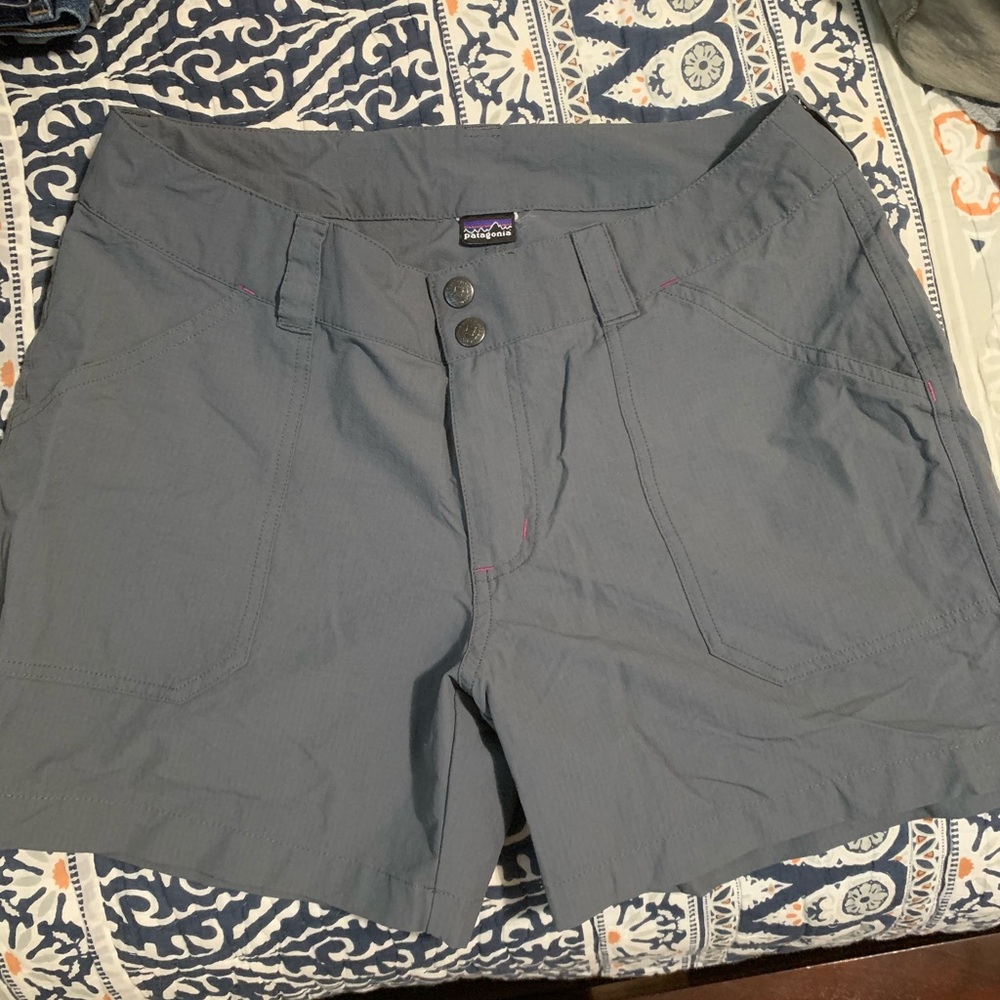 Grey Patagonia size 8 shorts
